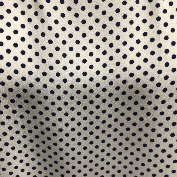 Women’s Forever 21 navy polka dot halter top - Picture 2 of 6